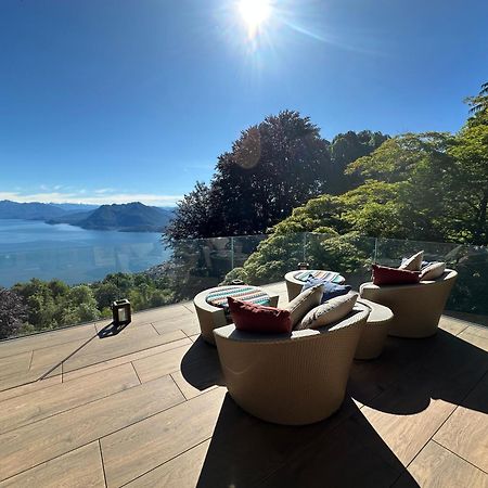 Private Luxury Spa & Silence Retreat With Spectacular View Over The Lake Maggiore Stresa Dış mekan fotoğraf