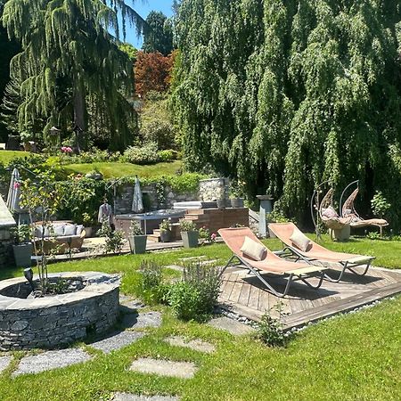 Private Luxury Spa & Silence Retreat With Spectacular View Over The Lake Maggiore Stresa Dış mekan fotoğraf