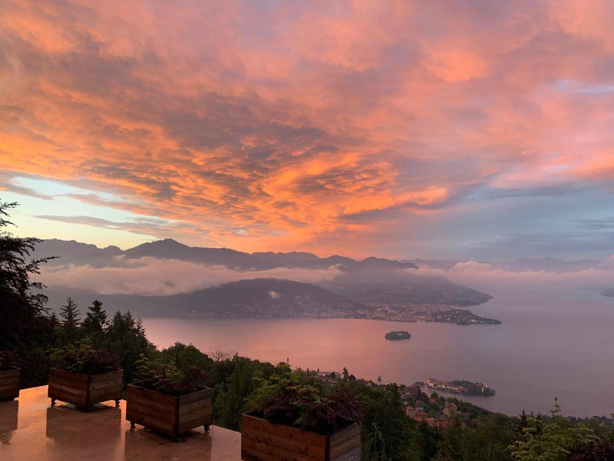 Private Luxury Spa & Silence Retreat With Spectacular View Over The Lake Maggiore Stresa Dış mekan fotoğraf