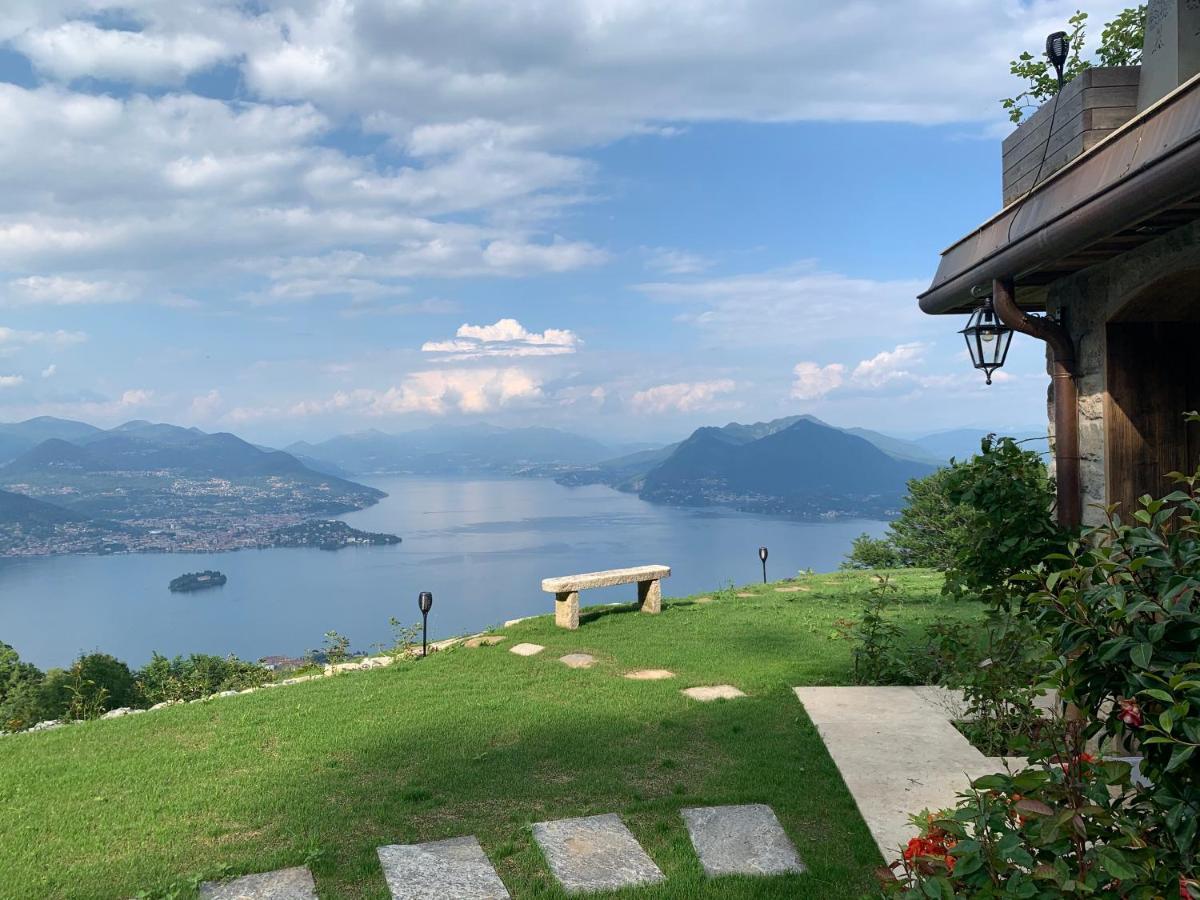 Private Luxury Spa & Silence Retreat With Spectacular View Over The Lake Maggiore Stresa Dış mekan fotoğraf