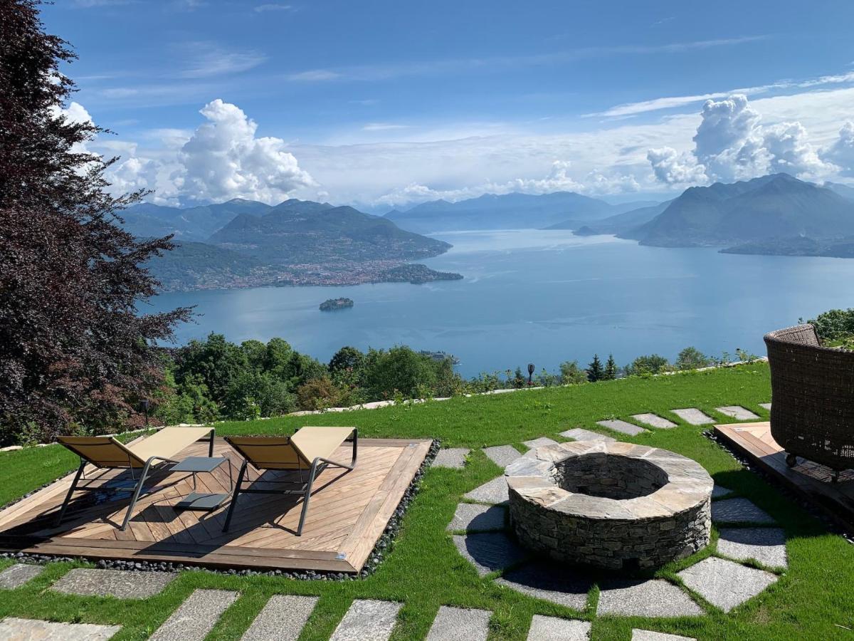 Private Luxury Spa & Silence Retreat With Spectacular View Over The Lake Maggiore Stresa Dış mekan fotoğraf