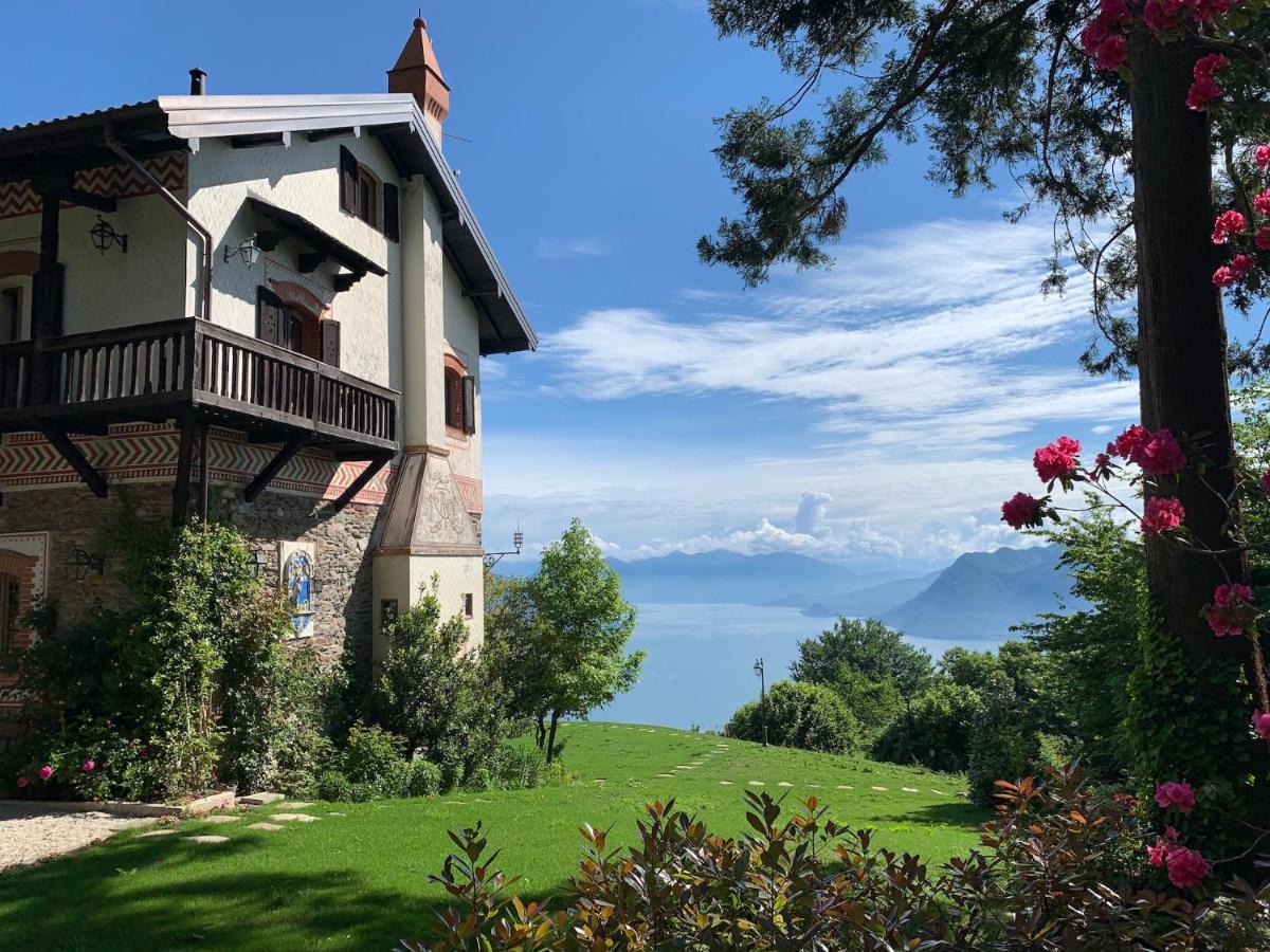Private Luxury Spa & Silence Retreat With Spectacular View Over The Lake Maggiore Stresa Dış mekan fotoğraf