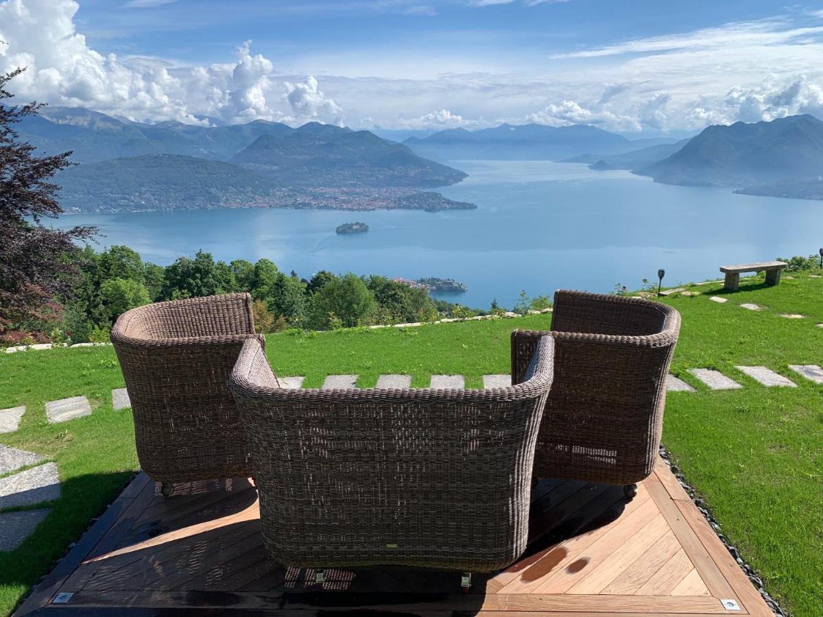 Private Luxury Spa & Silence Retreat With Spectacular View Over The Lake Maggiore Stresa Dış mekan fotoğraf