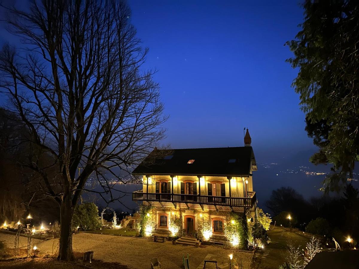 Private Luxury Spa & Silence Retreat With Spectacular View Over The Lake Maggiore Stresa Dış mekan fotoğraf