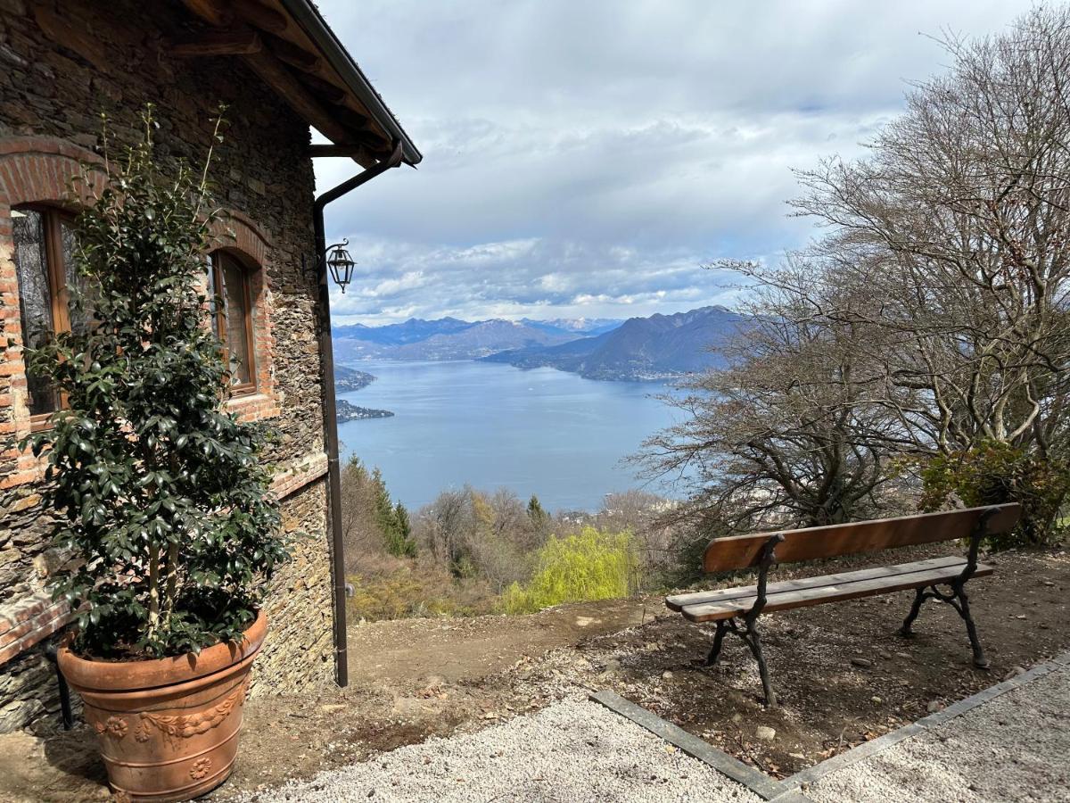 Private Luxury Spa & Silence Retreat With Spectacular View Over The Lake Maggiore Stresa Dış mekan fotoğraf