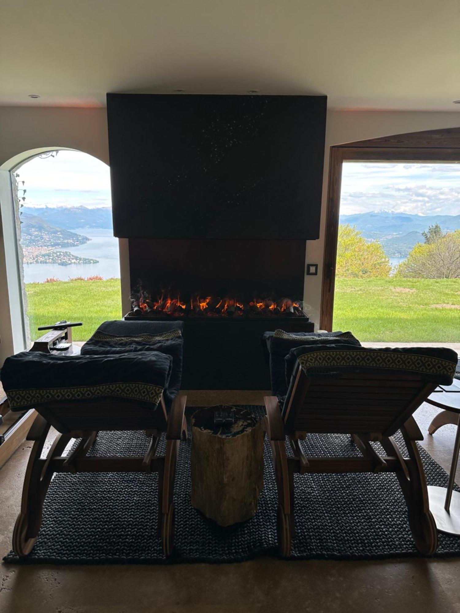Private Luxury Spa & Silence Retreat With Spectacular View Over The Lake Maggiore Stresa Dış mekan fotoğraf