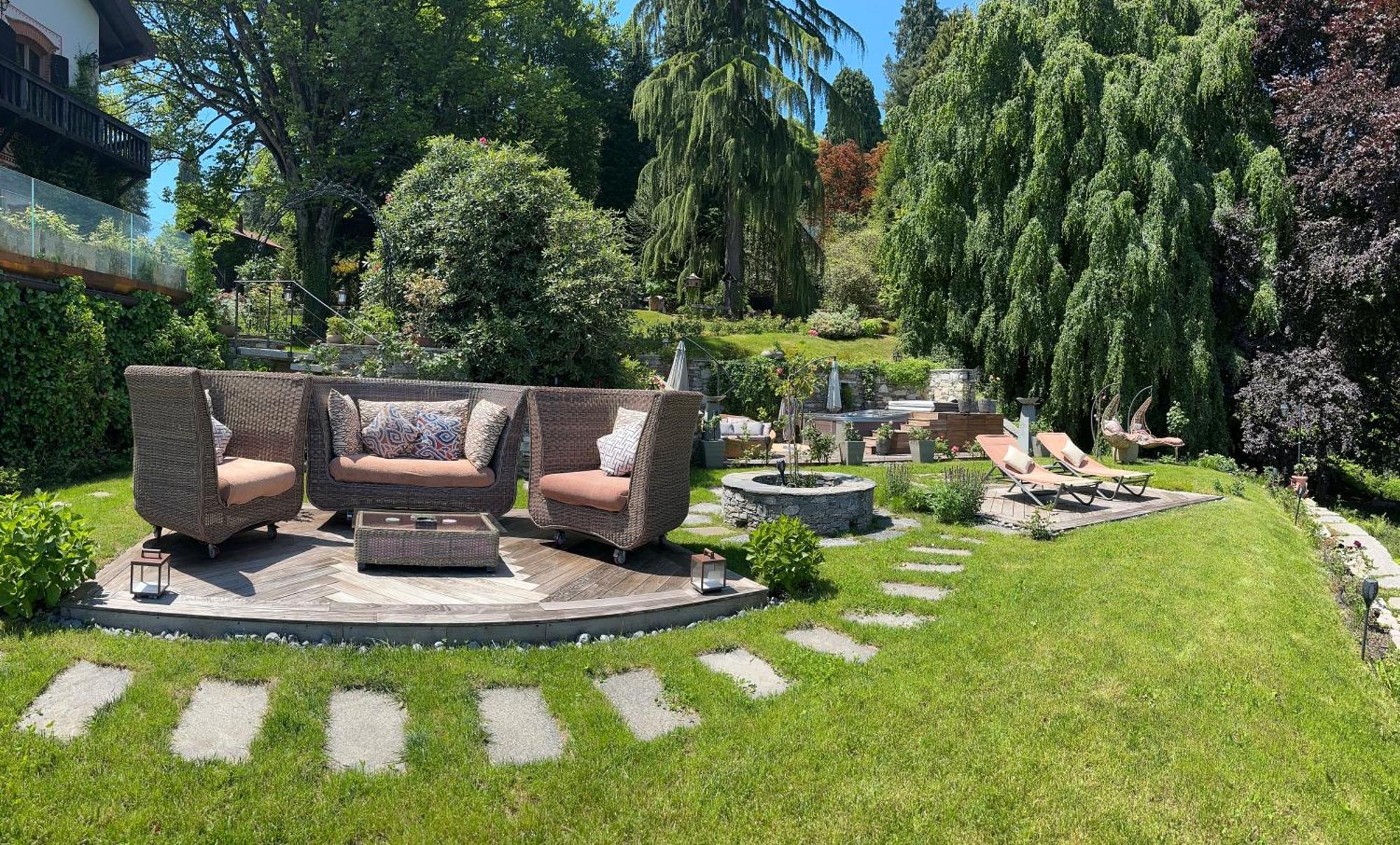 Private Luxury Spa & Silence Retreat With Spectacular View Over The Lake Maggiore Stresa Dış mekan fotoğraf